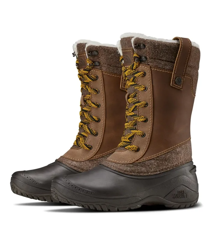 Womens Shellista III Mid Demitasse Brwncarafe Brn The North Face Boots