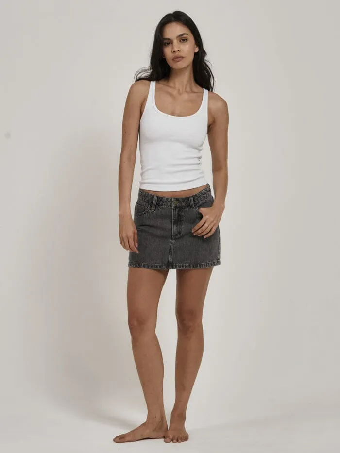 Womens Sophie Skirt Asphalt Grey Thrills Skirts