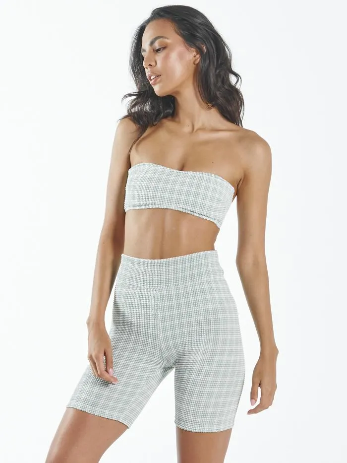 Womens Studio Bike Short Mint Thrills Shorts