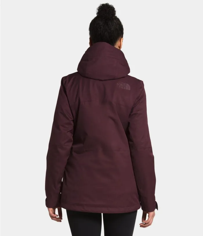 Womens ThermoBall Eco Snow Triclimate Jacket Root Brown Heatherflare The North Face 3In1