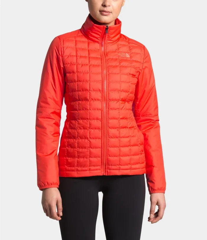 Womens ThermoBall Eco Snow Triclimate Jacket Root Brown Heatherflare The North Face 3In1