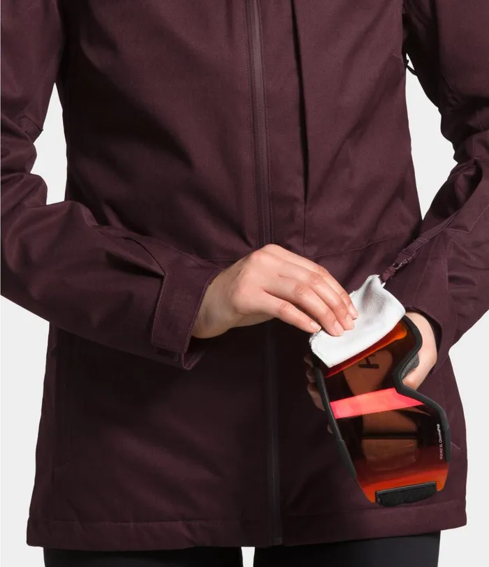 Womens ThermoBall Eco Snow Triclimate Jacket Root Brown Heatherflare The North Face 3In1