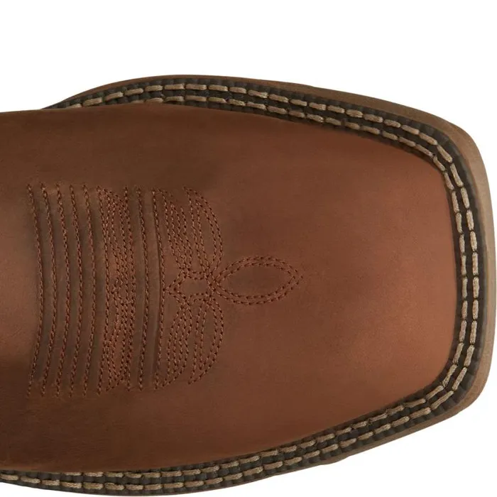 Work Women Justin Boots Rush 11034 Waterproof Work Boot Rustic Tan 040tan041