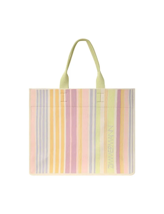 Zimmermann Bags Large Jacquard Tote Multi Stripe 8211 Women