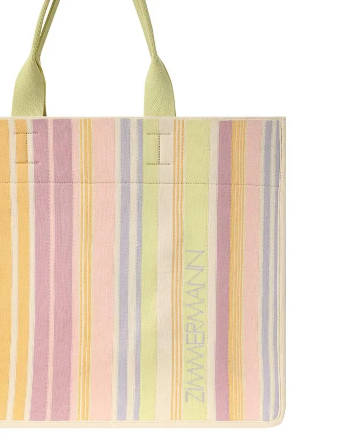 Zimmermann Bags Large Jacquard Tote Multi Stripe 8211 Women