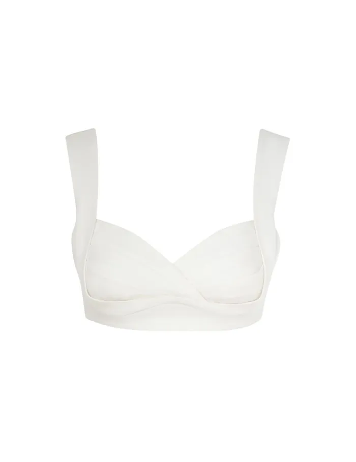 Zimmermann Clothing Natura Bralette Ivory 8211 Women
