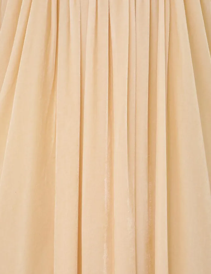 Zimmermann Dresses Harmony Velvet Dress Cream 8211 Women