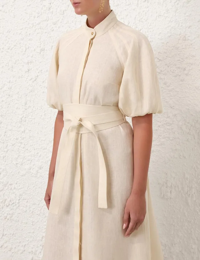 Zimmermann Dresses Kaftan Midi Cream 8211 Women