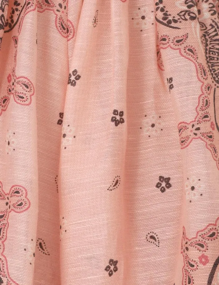 Zimmermann Dresses Matchmaker Structured Mini Pink Bandana 8211 Women
