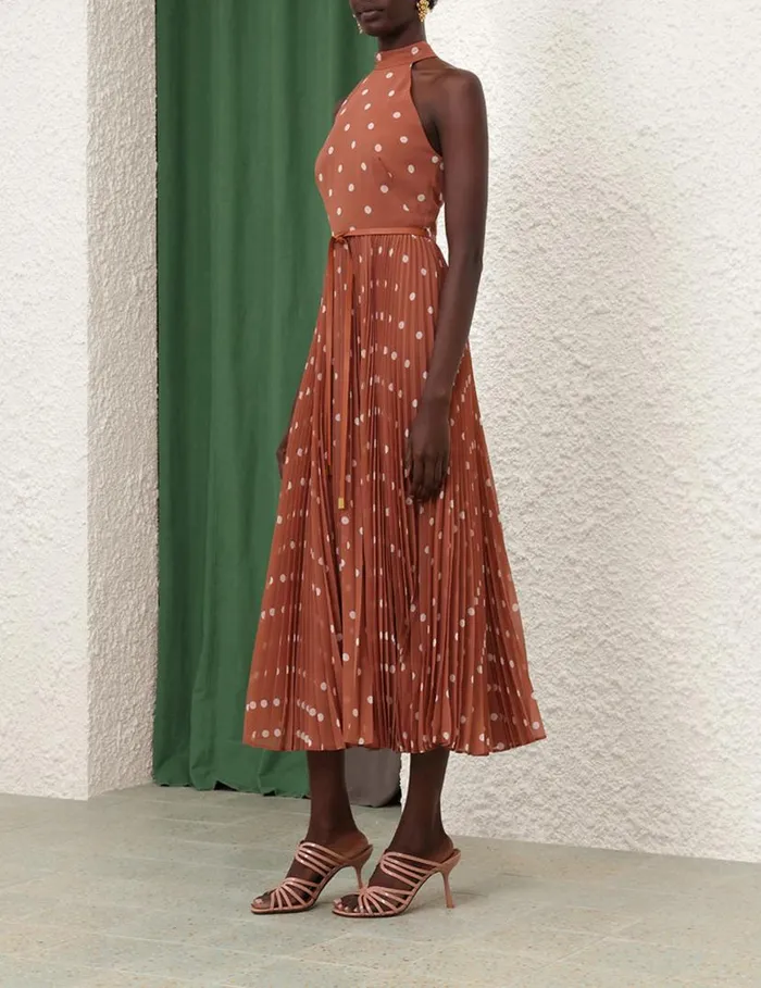 Zimmermann Dresses Sunray Picnic Dress Aragoncream Dot 8211 Women