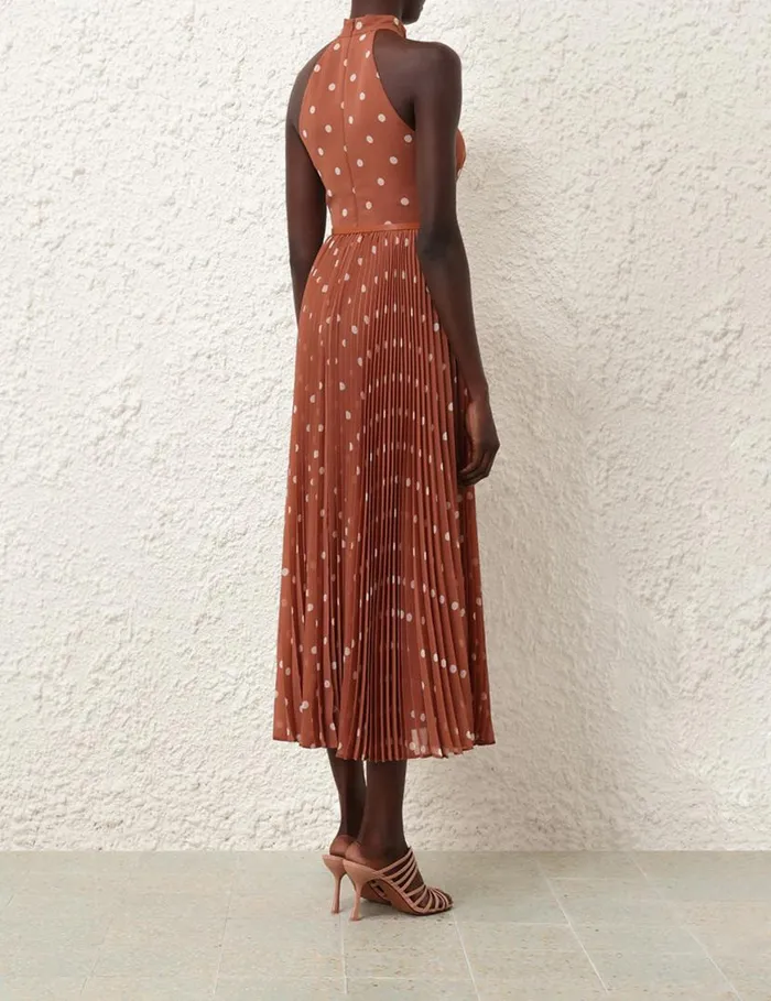 Zimmermann Dresses Sunray Picnic Dress Aragoncream Dot 8211 Women