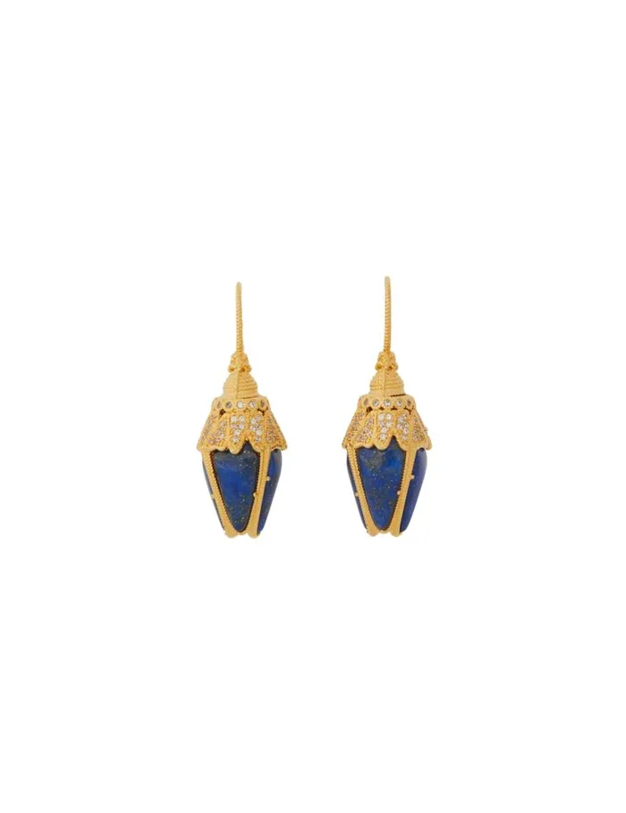 Zimmermann Earrings Zimmermann Bloom Teardrops Goldlapis 8211 Women