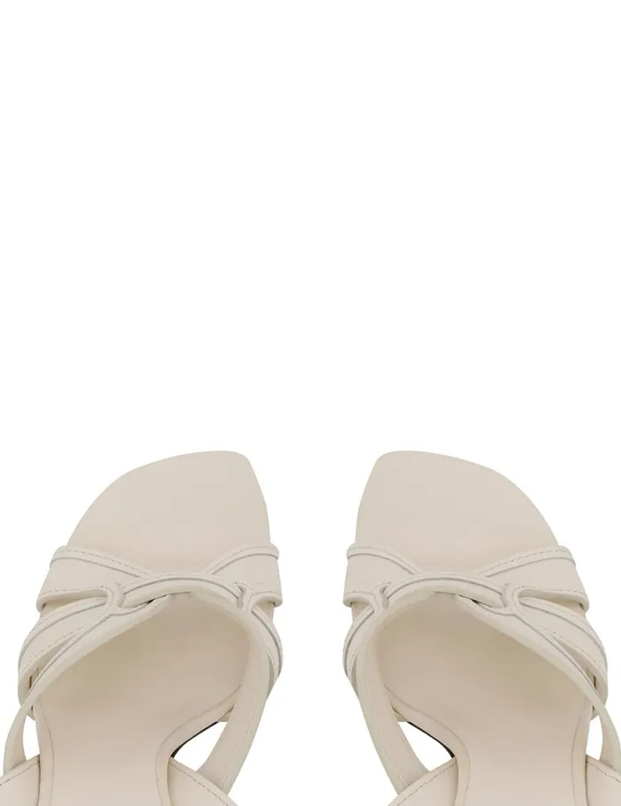 Zimmermann Heeled Sandals Zimmermann Prisma Sandal 85 Macadamia 8211 Women
