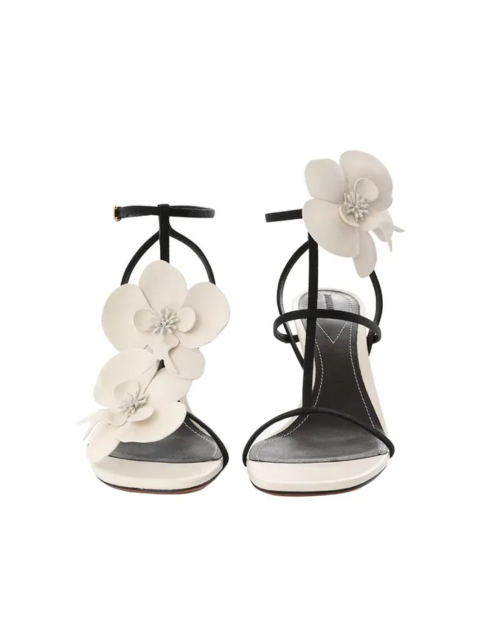 Zimmermann Heels Zimmermann Orchid Sandal 85 Macadamia 8211 Women