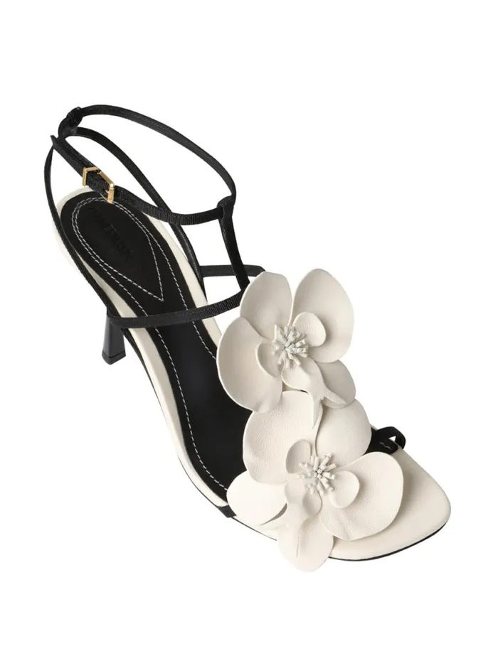 Zimmermann Heels Zimmermann Orchid Sandal 85 Macadamia 8211 Women
