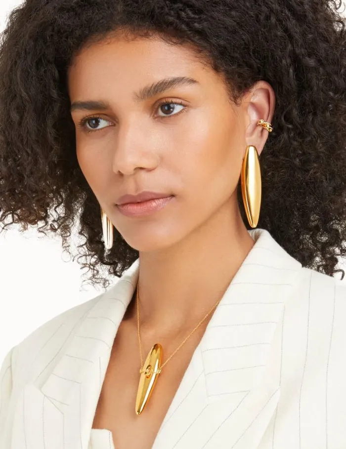 Zimmermann Necklaces Paint Stroke Locket Necklace Gold 8211 Women