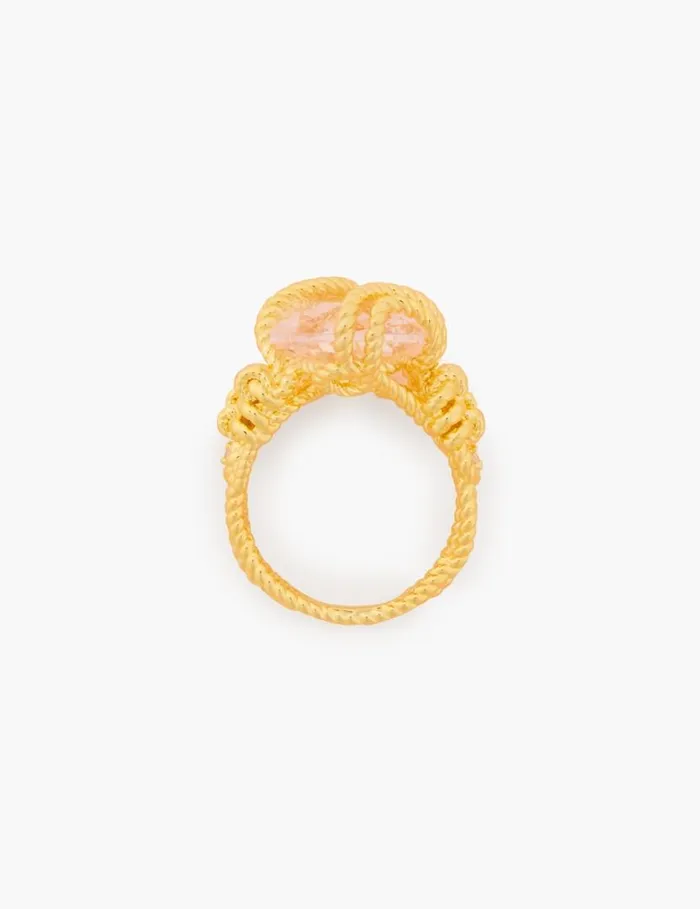 Zimmermann Rings Zimmermann Bloom Ring Goldblush 8211 Women