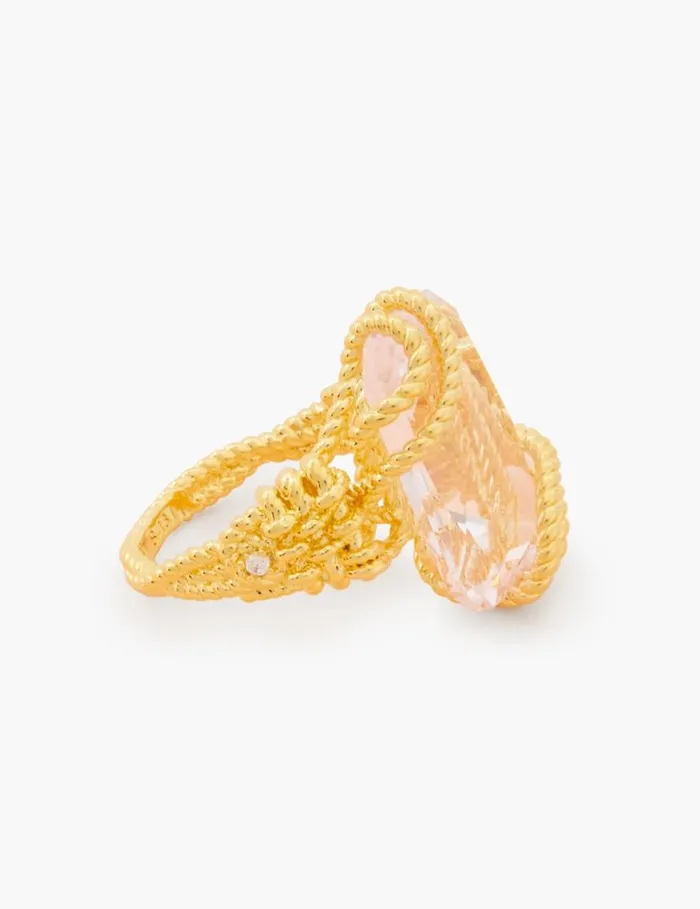 Zimmermann Rings Zimmermann Bloom Ring Goldblush 8211 Women