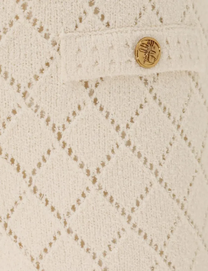 Zimmermann Shorts and Pants Matchmaker Pointelle Shorts Cream 8211 Women
