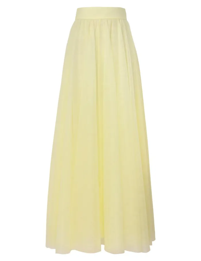 Zimmermann Skirts Tulle Skirt Lemon 8211 Women