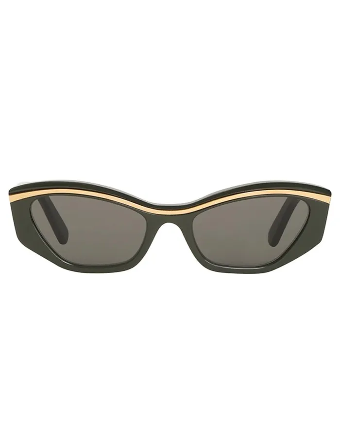 Zimmermann Sunglasses Zimmermann Lyrical Cat Eye Khaki 8211 Women