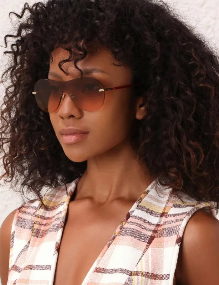 Zimmermann Sunglasses Zimmermann Radiant Mask Cherry 8211 Women