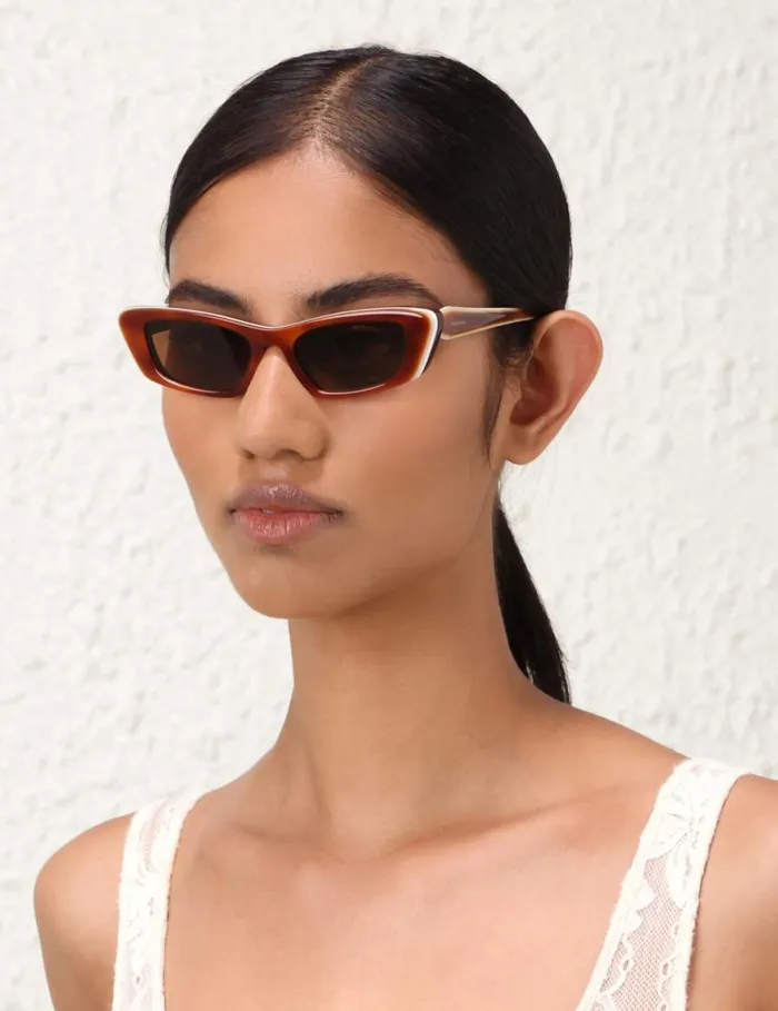 Zimmermann Sunglasses Zimmermann Uptempo Cat Eye Havana 8211 Women