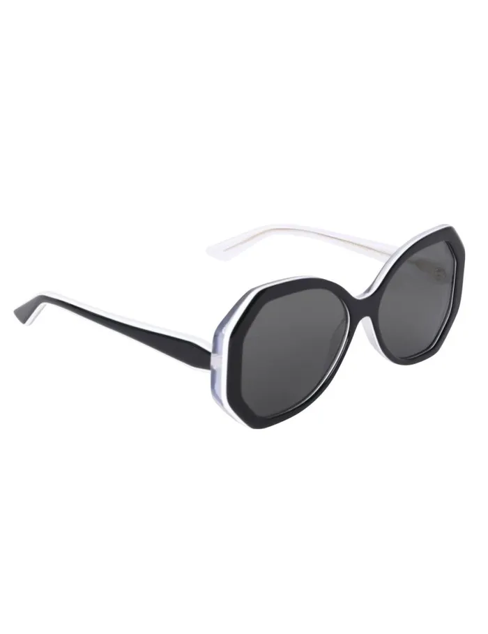 Zimmermann Sunglasses Zimmermann Uptempo Hexagon Black 8211 Women