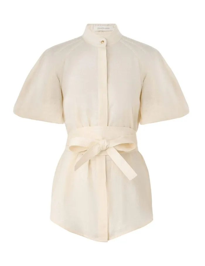 Zimmermann Tops Kaftan Top Cream 8211 Women