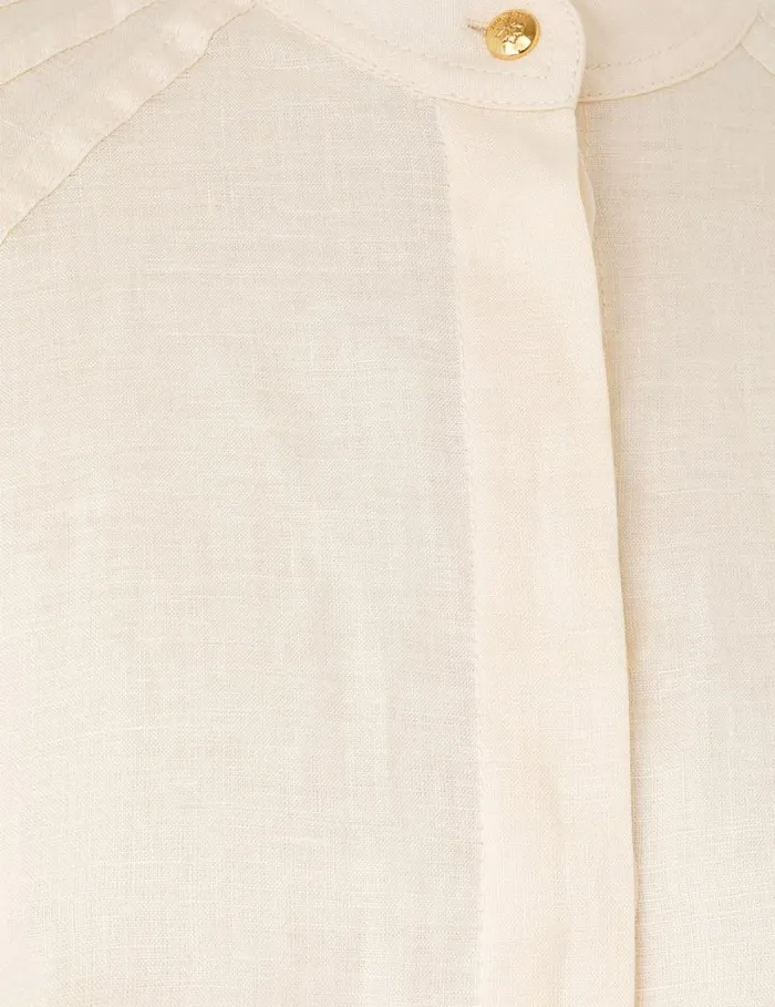 Zimmermann Tops Kaftan Top Cream 8211 Women
