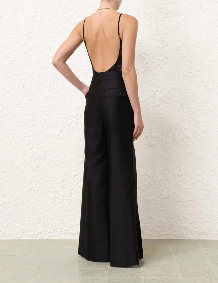 Zimmermann Tops Scoop Neck Bodysuit Black 8211 Women